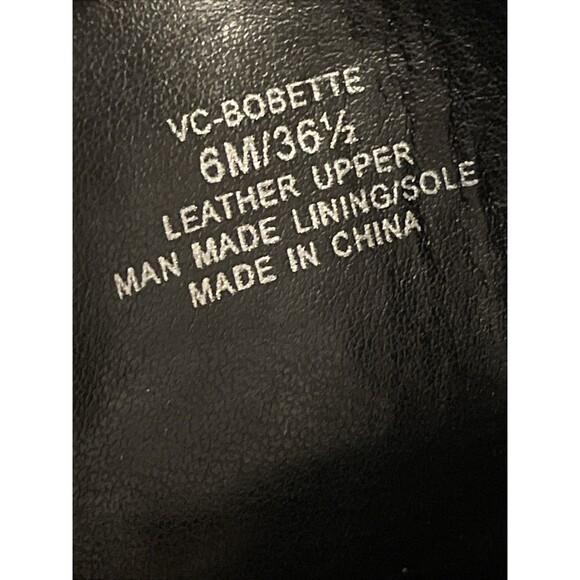 Vince Camuto, Bobette Black Studded Boots. (6M) - Picture 12 of 16